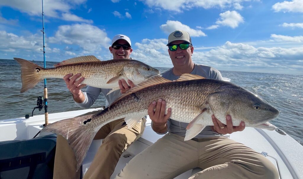 Bull Redfish Double Header