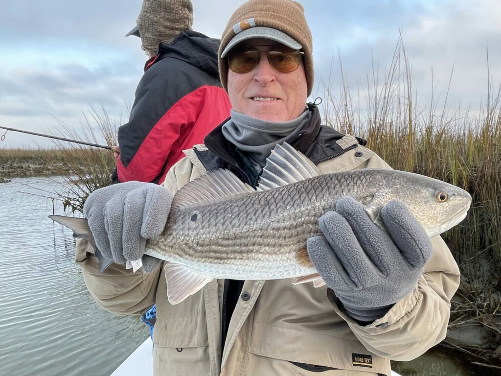 winter redfishing myrtle beach